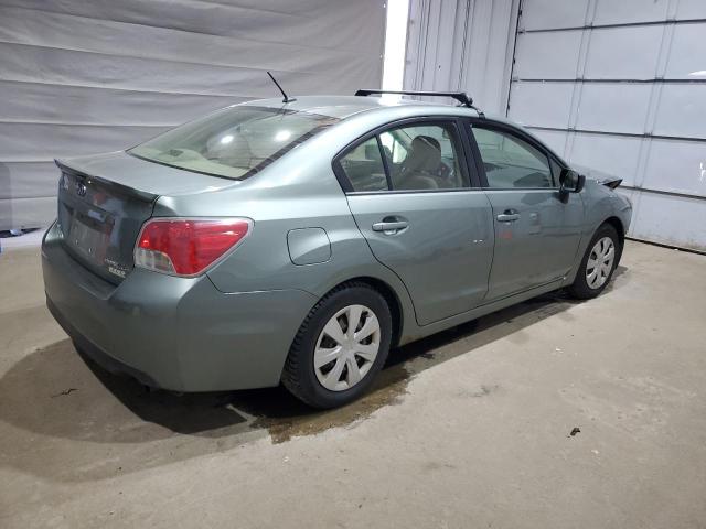 Sedans SUBARU IMPREZA 2016 Green