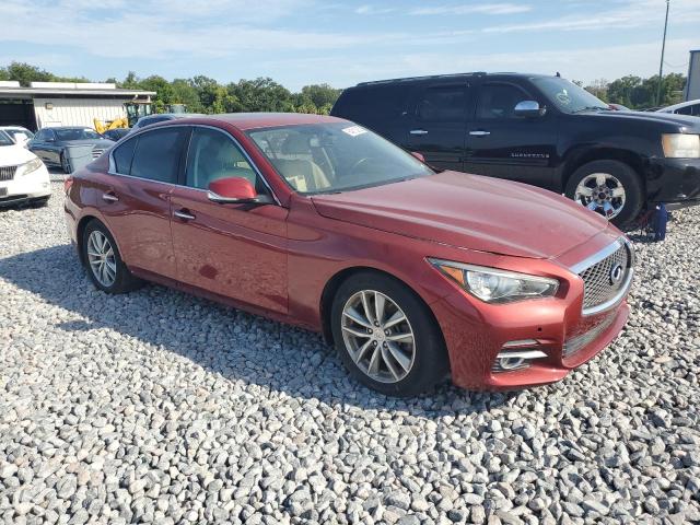  INFINITI Q50 2014 Red