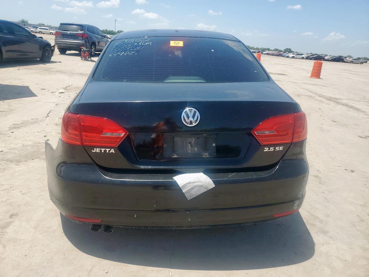 2011 Volkswagen Jetta Se VIN: 3VWDZ7AJ5BM026940 Lot: 65363595