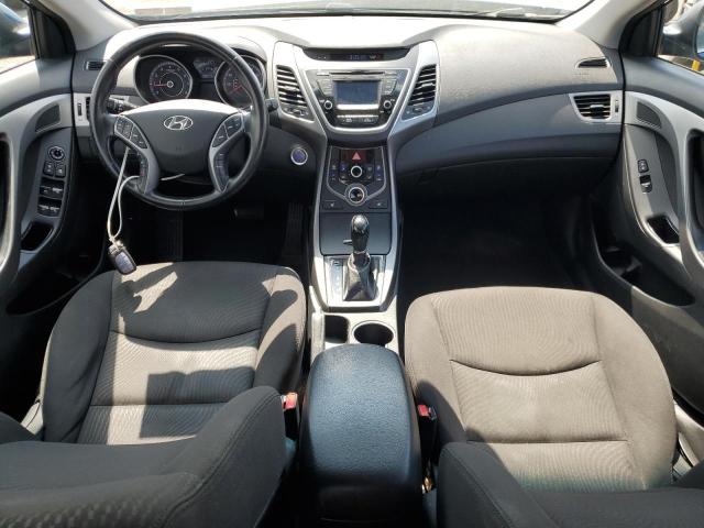  HYUNDAI ELANTRA 2016 Granatowy