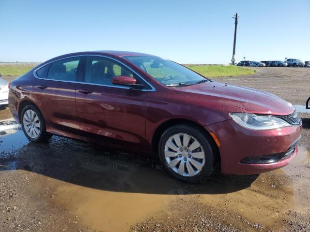 Sedans CHRYSLER 200 2016 Czerwony
