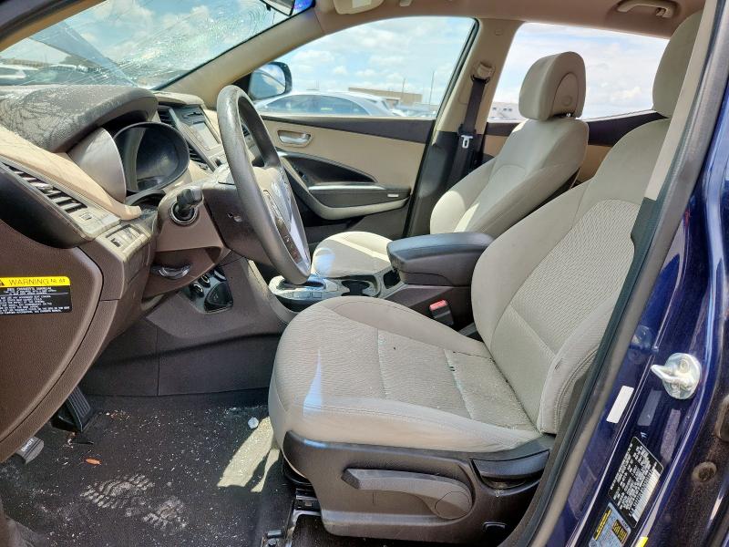  HYUNDAI SANTA FE 2018 Granatowy