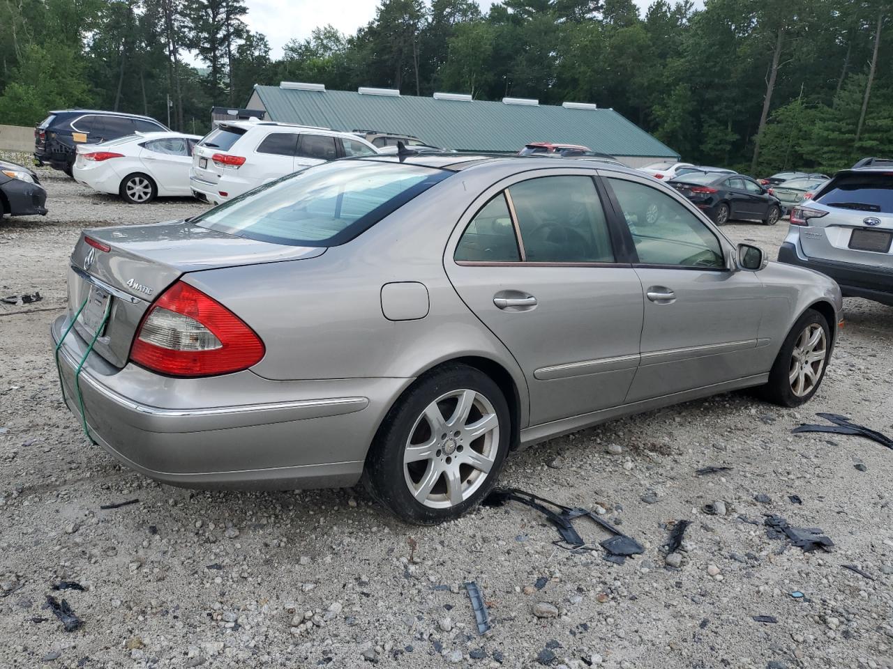 2008 Mercedes-Benz E 350 4Matic beige sedan gas WDBUF87X38B257315 photo #4