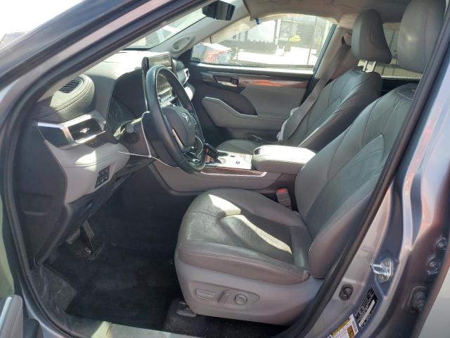  TOYOTA HIGHLANDER 2021 Blue