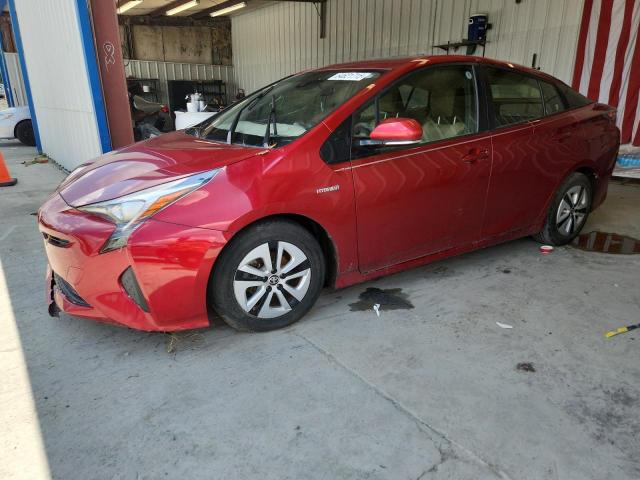  TOYOTA PRIUS 2017 Czerwony