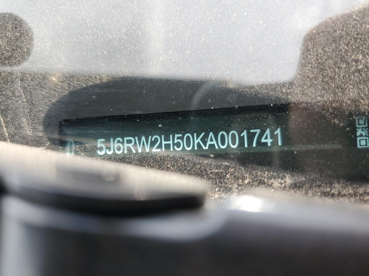 2019 Honda Cr-V Ex VIN: 5J6RW2H50KA001741 Lot: 64952985