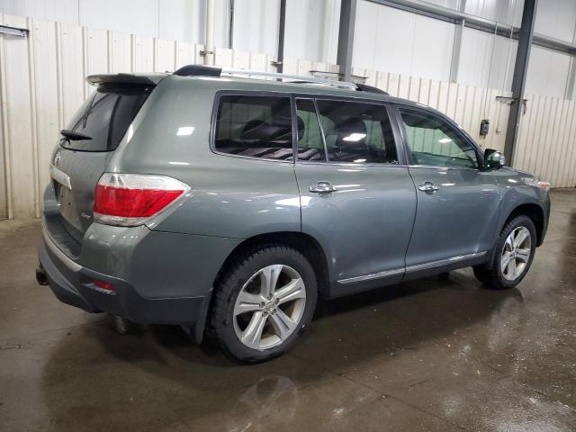  TOYOTA HIGHLANDER 2013 Green