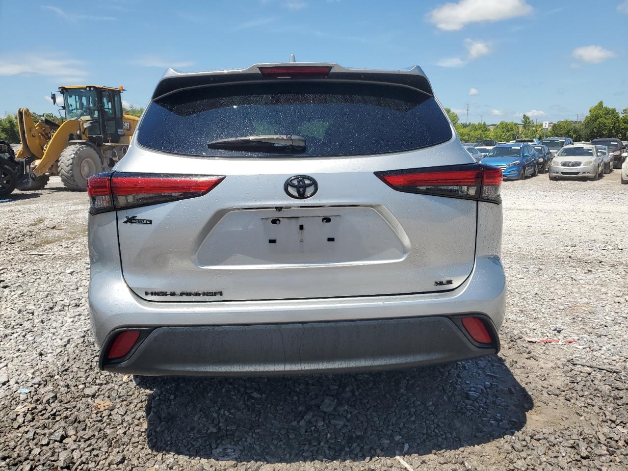2022 Toyota Highlander Xle VIN: 5TDGZRAH1NS119273 Lot: 64424275
