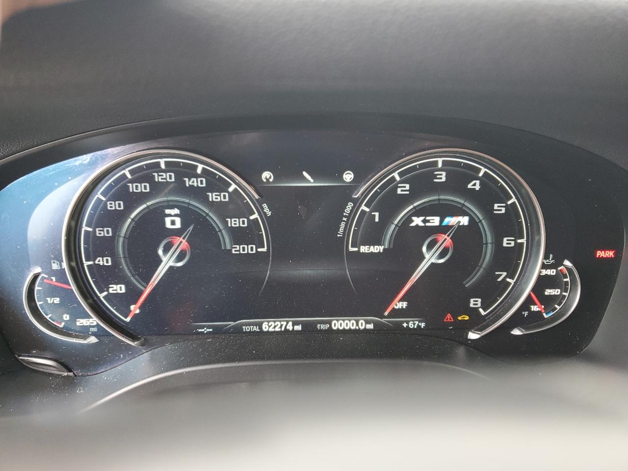 2020 BMW X3 M Competition VIN: 5YMTS0C02L9B31525 Lot: 66509245