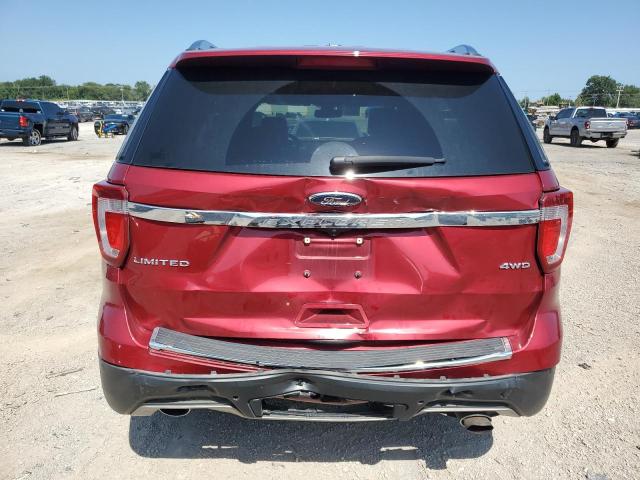  FORD EXPLORER 2018 Czerwony