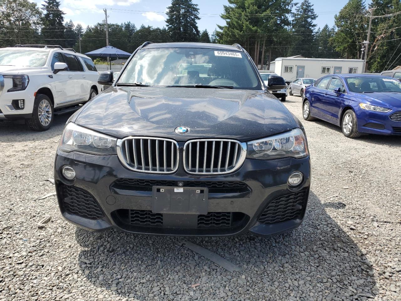 2017 BMW X3 xDrive28I VIN: 5UXWX9C53H0T01177 Lot: 65943465