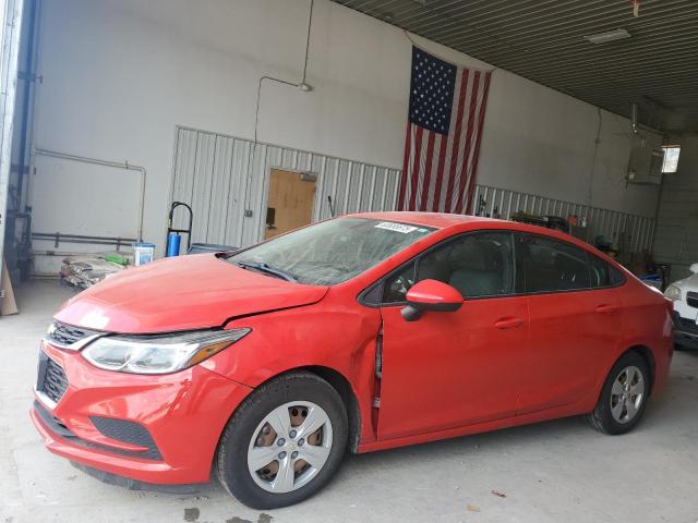  CHEVROLET CRUZE 2017 Red