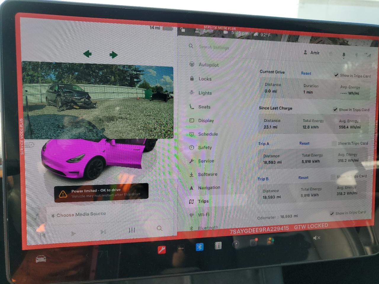 2024 Tesla Model Y VIN: 7SAYGDEE9RA229415 Lot: 65658365