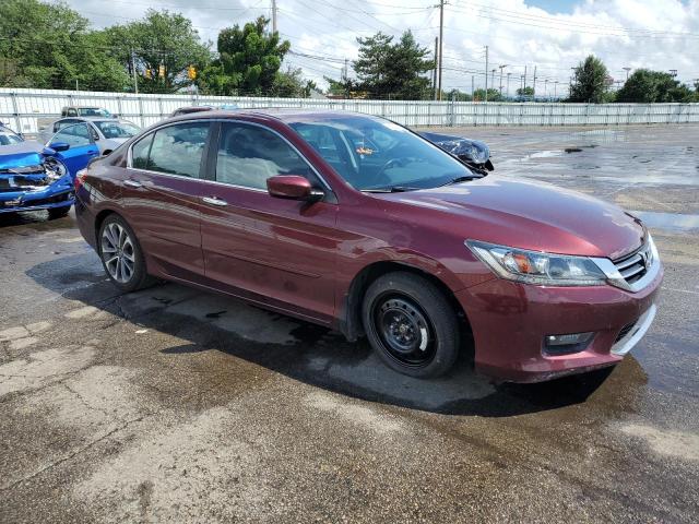 Sedans HONDA ACCORD 2014 Burgundy