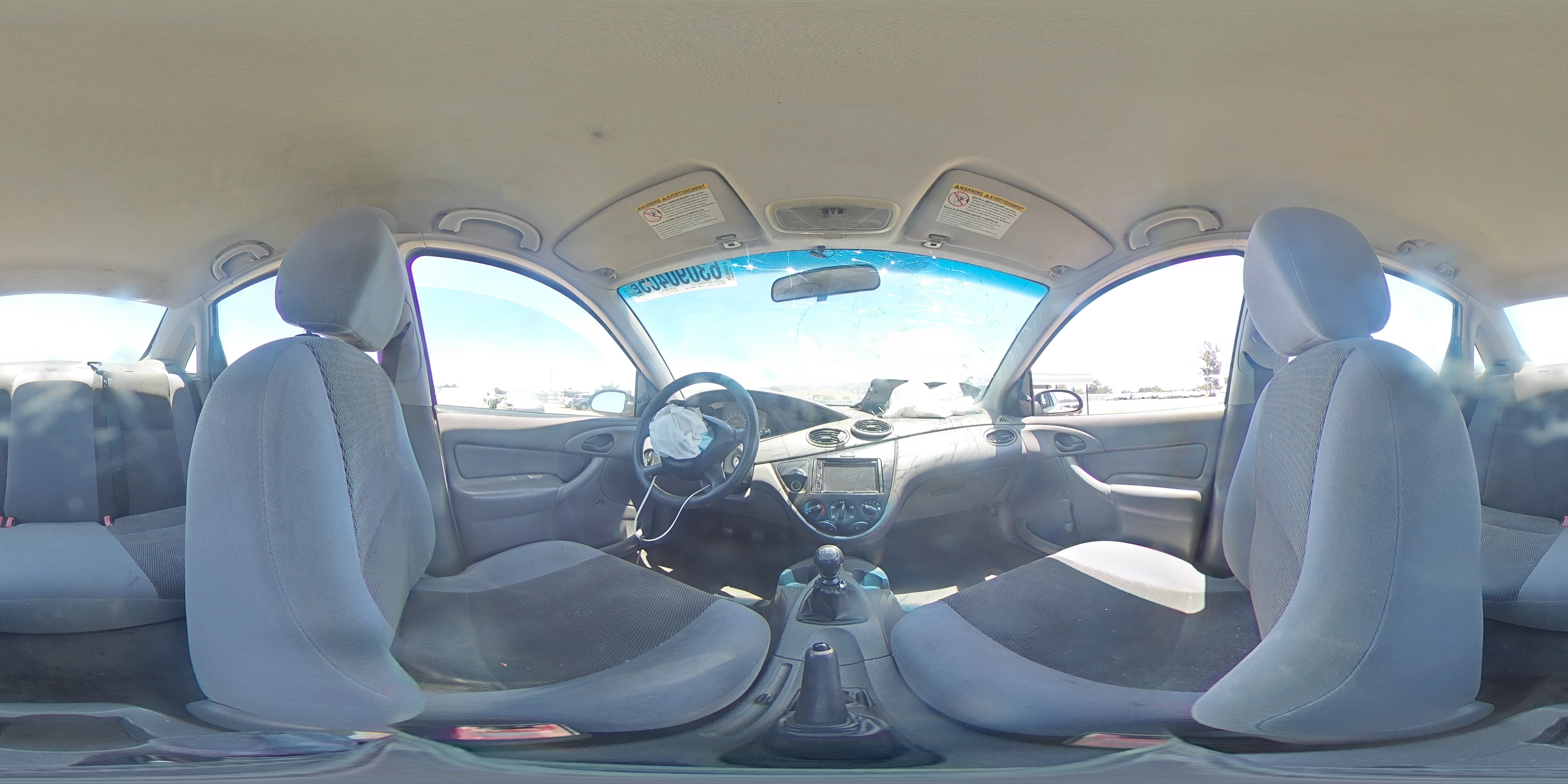 2004 Ford Focus Lx VIN: 1FAFP33Z14W121971 Lot: 63090405