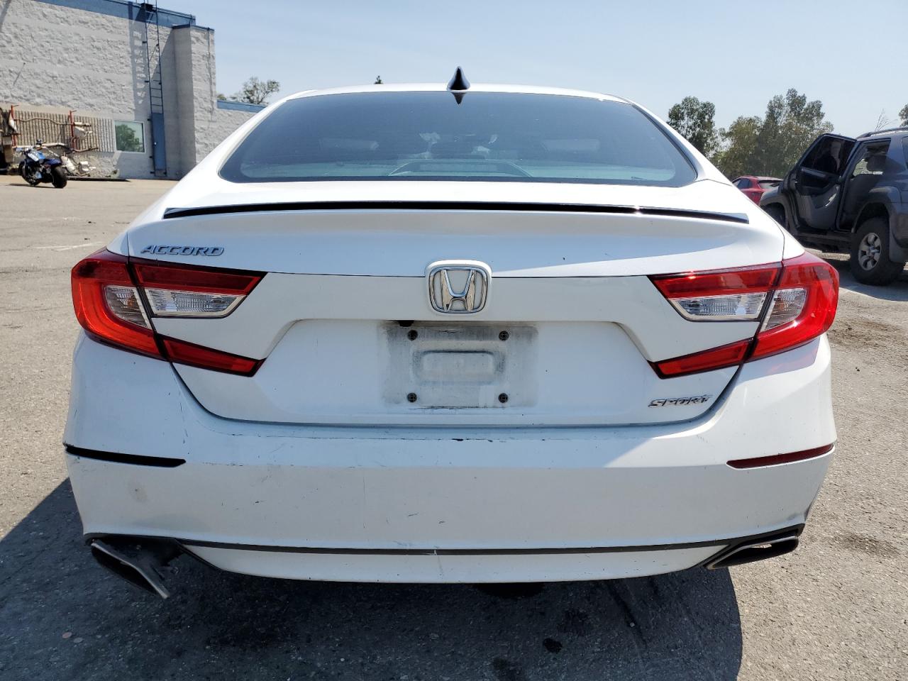 2022 Honda Accord Sport VIN: 1HGCV1F37NA033098 Lot: 64962925