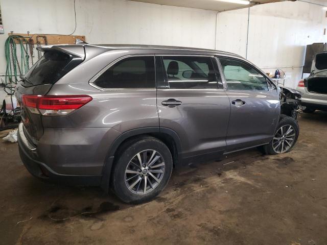  TOYOTA HIGHLANDER 2019 Серый
