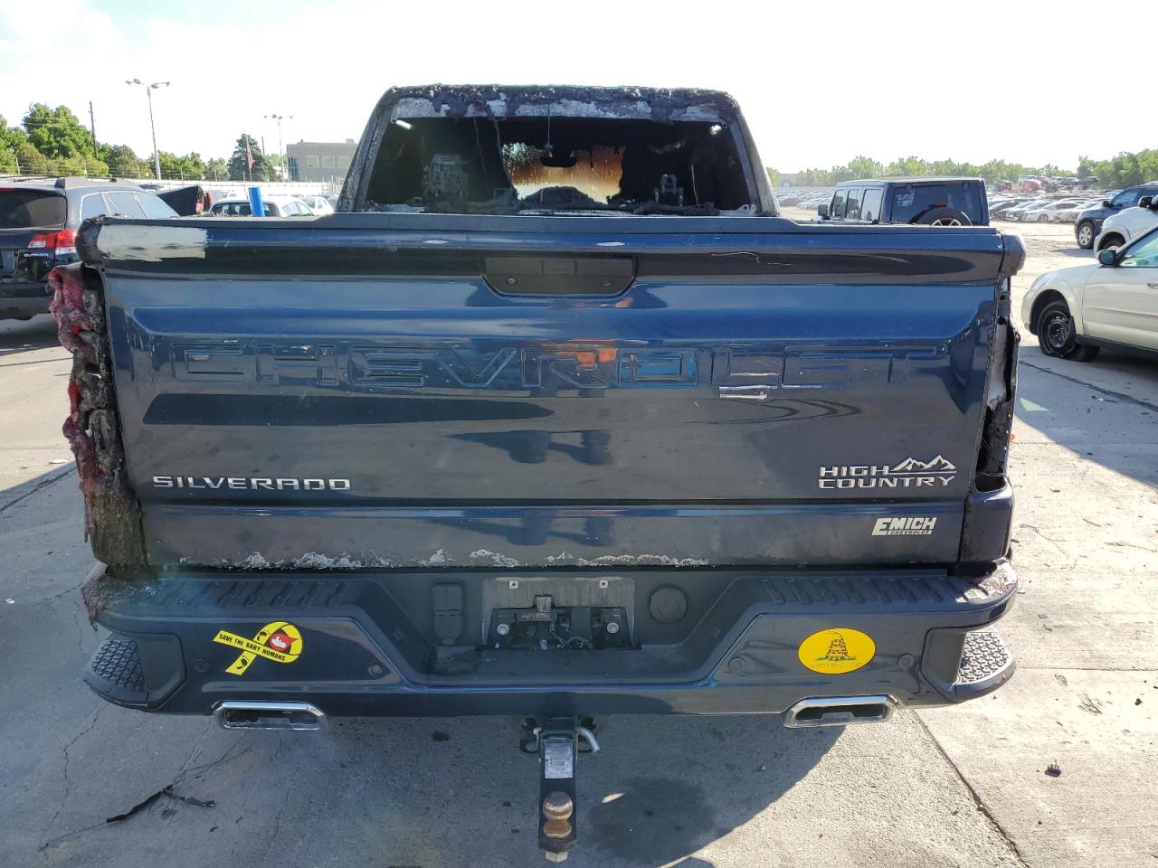 2021 Chevrolet Silverado K1500 High Country VIN: 1GCUYHET4MZ124799 Lot: 64061145