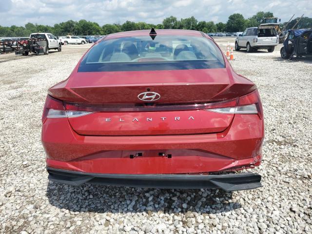  HYUNDAI ELANTRA 2022 Красный