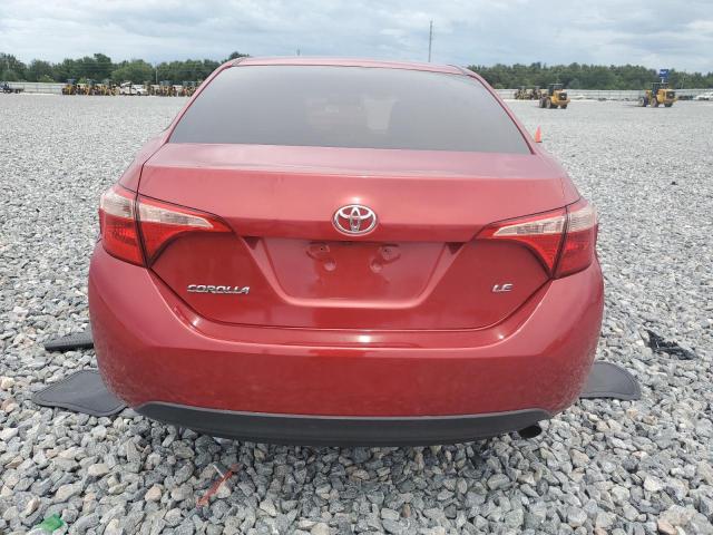  TOYOTA COROLLA 2018 Czerwony