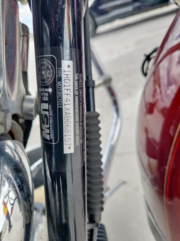 2010 Harley-Davidson Flhtc VIN: 1HD1FF41XAB668157 Lot: 63057505