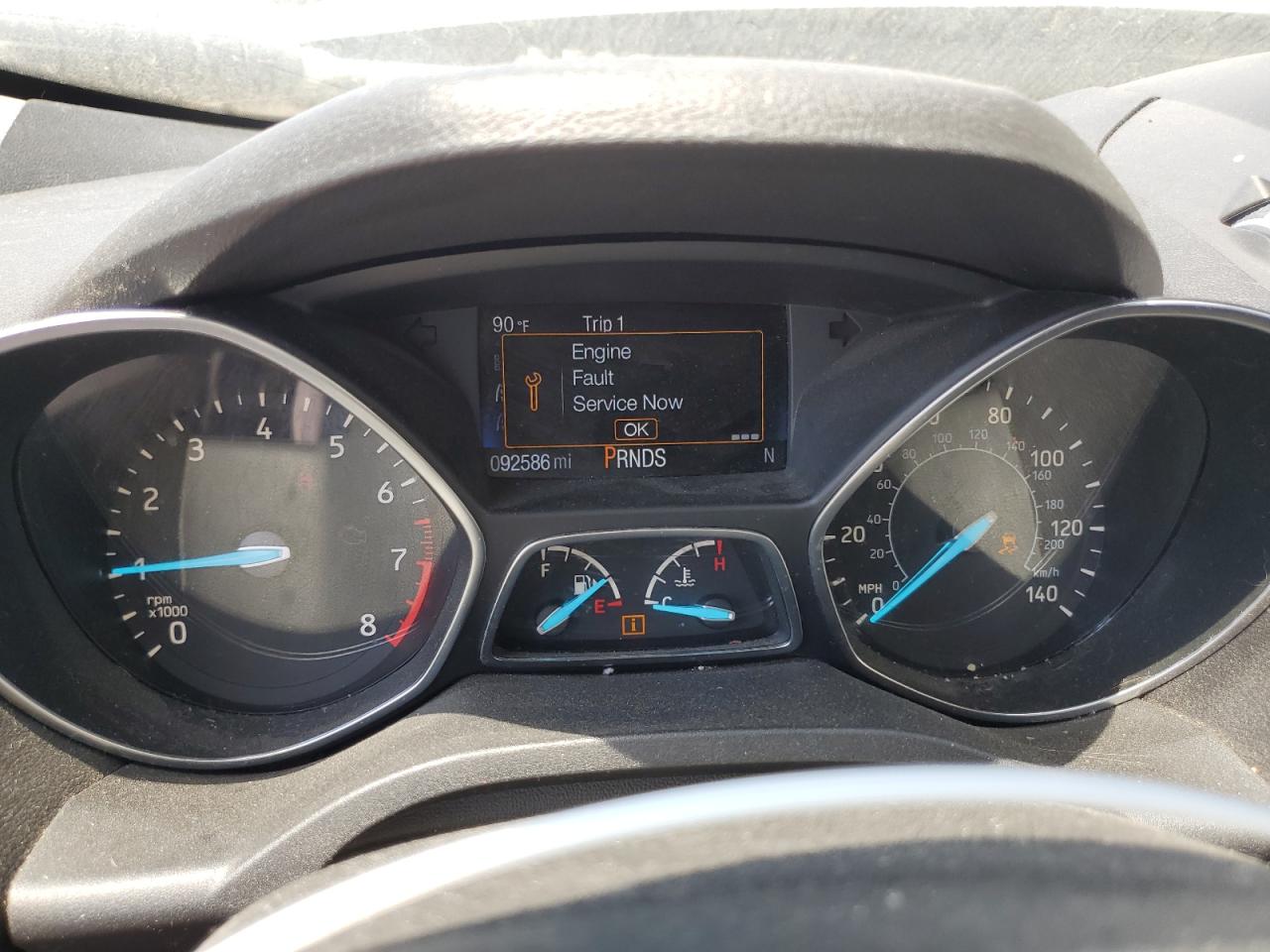 2017 Ford Escape Titanium VIN: 1FMCU0J90HUE48236 Lot: 64848105