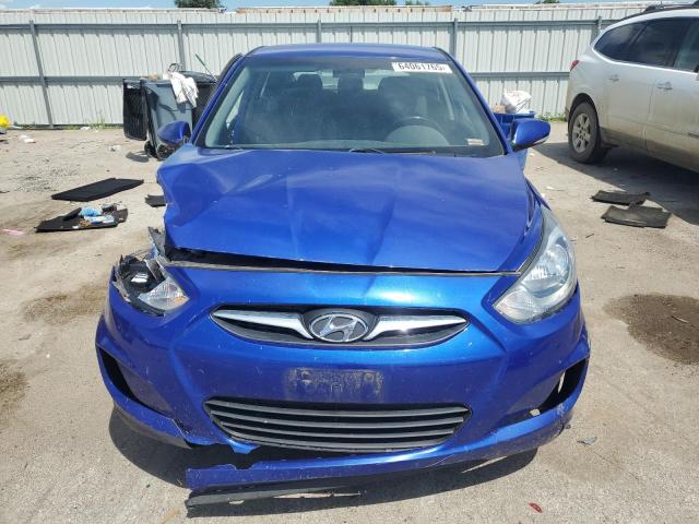 Hatchbacks HYUNDAI ACCENT 2013 Granatowy