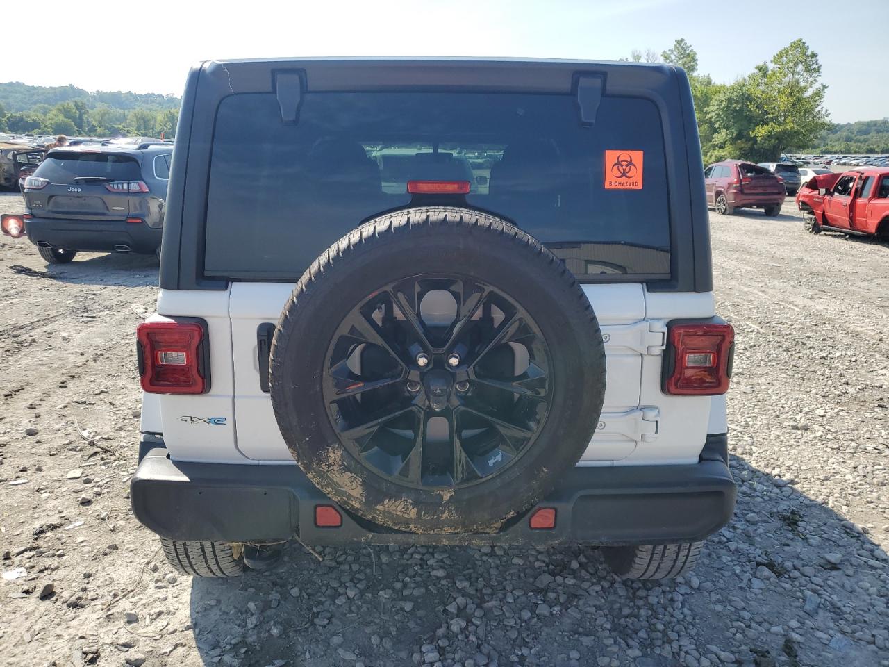 2021 Jeep Wrangler Unlimited Sahara 4Xe VIN: 1C4JJXP66MW799807 Lot: 64316395