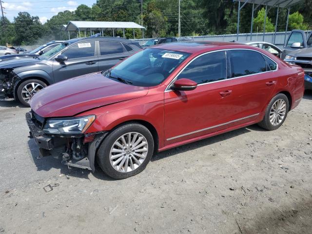  VOLKSWAGEN PASSAT 2016 Czerwony