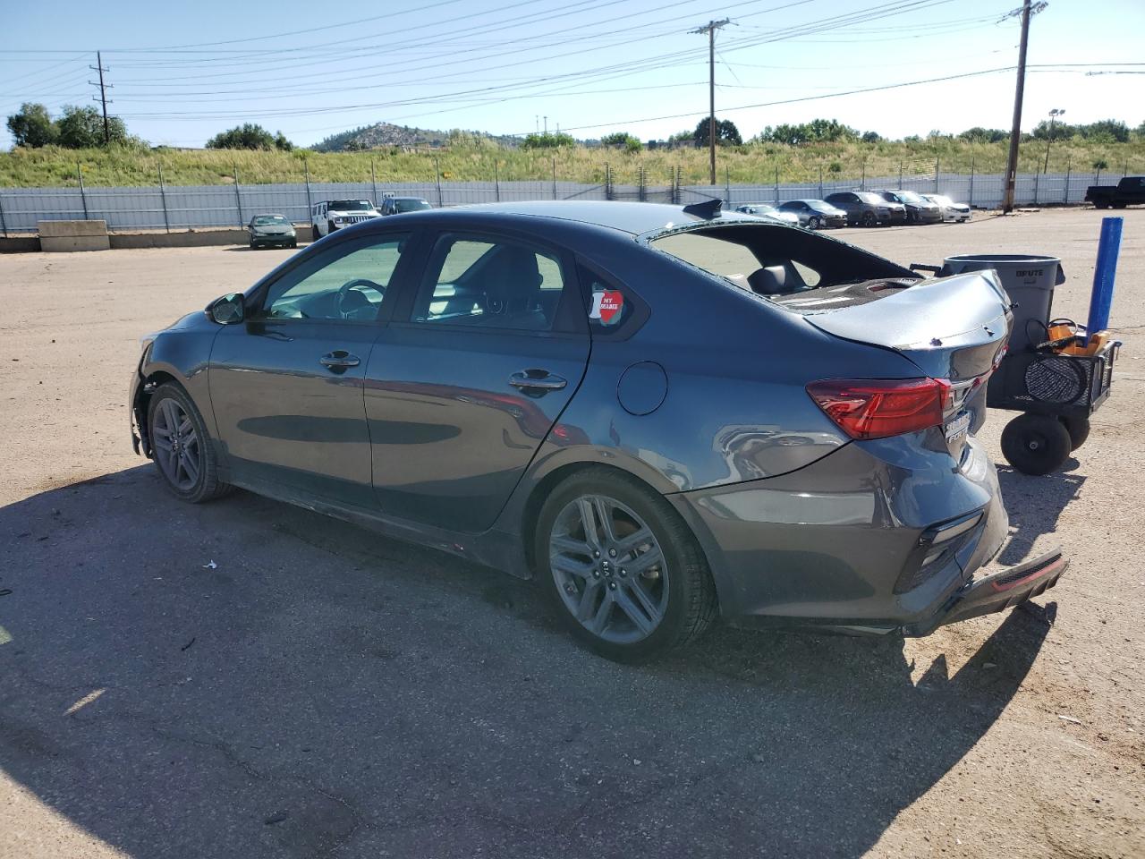 2021 Kia Forte Gt Line VIN: 3KPF34AD4ME292338 Lot: 63799365