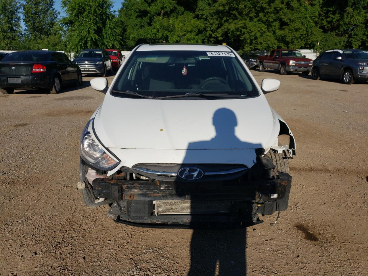 2017 Hyundai Accent Se VIN: KMHCT5AE4HU342322 Lot: 64322135