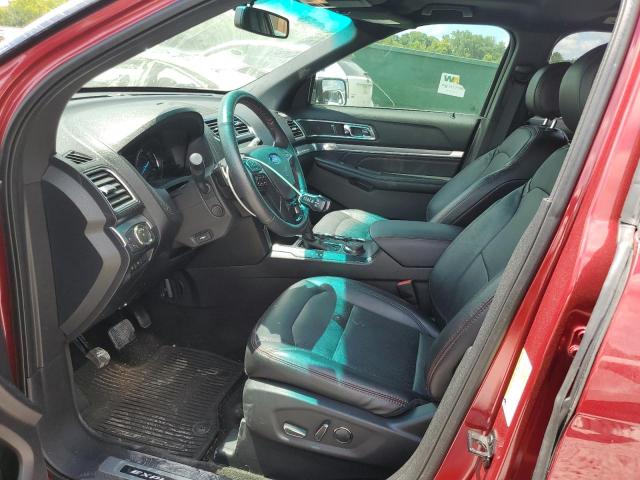  FORD EXPLORER 2016 Czerwony