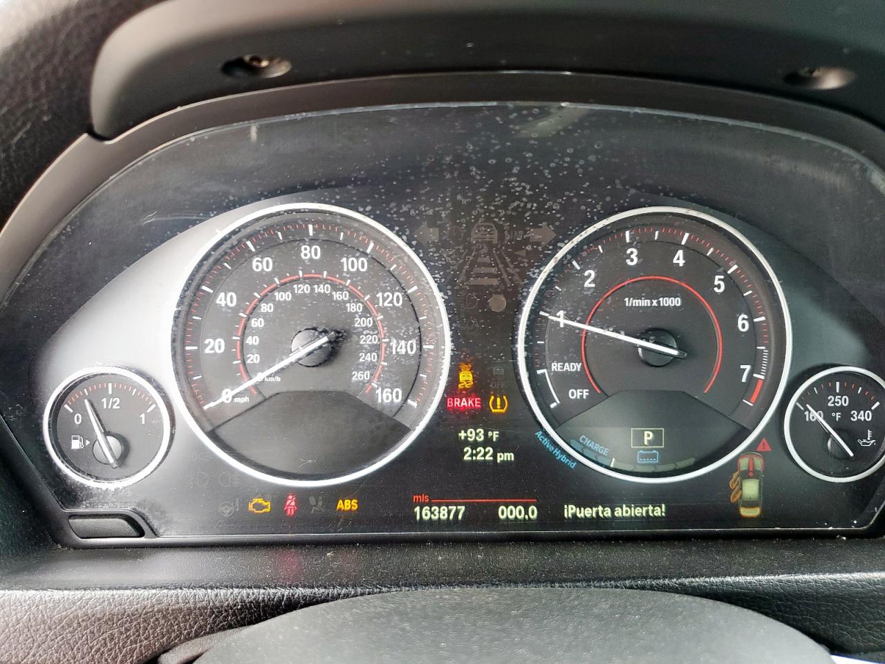 2013 BMW Activehybrid 3 VIN: WBA3F9C50DF145417 Lot: 64524425
