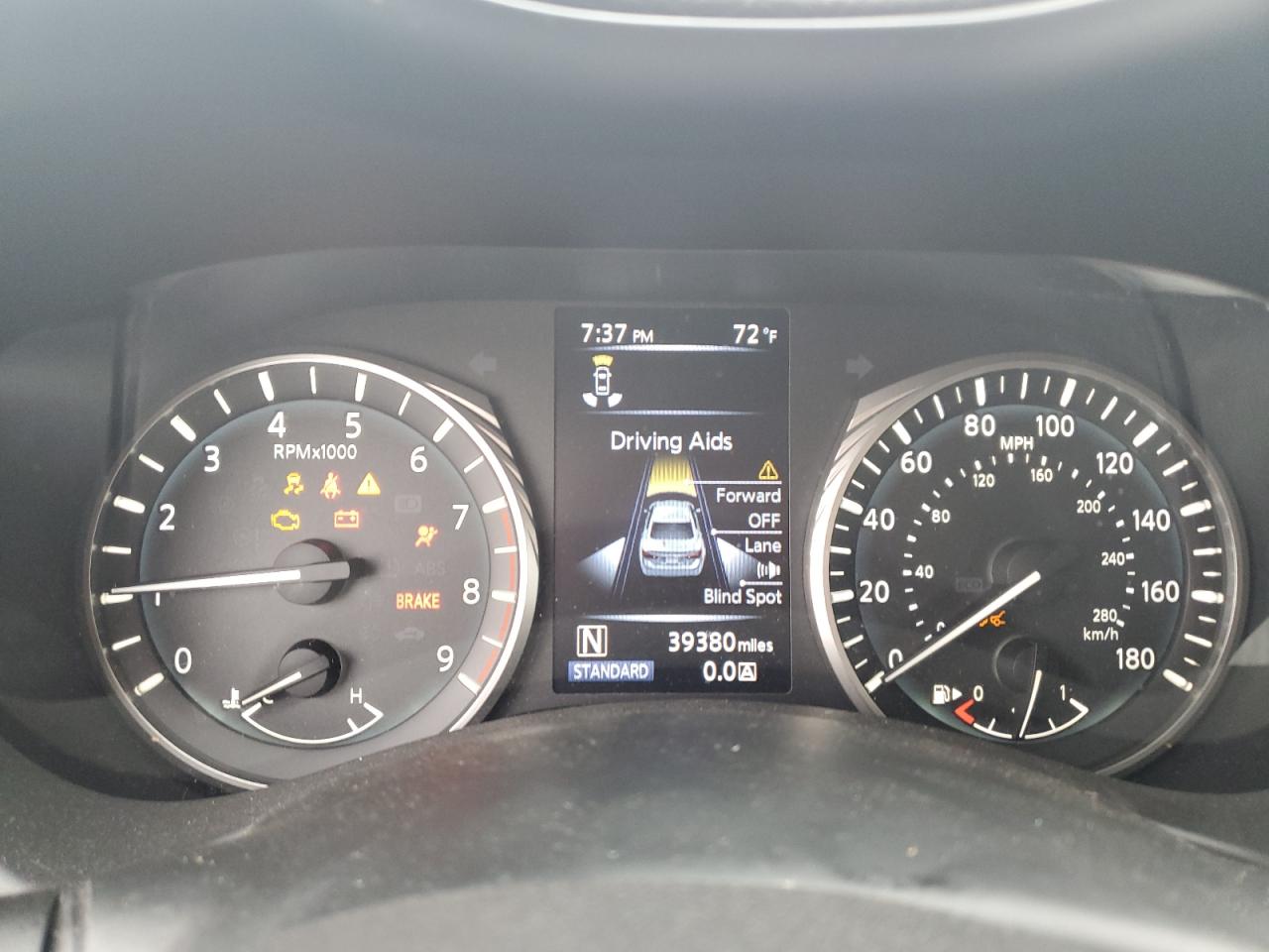 2021 Infiniti Q50 Luxe VIN: JN1EV7BR6MM755649 Lot: 64757135