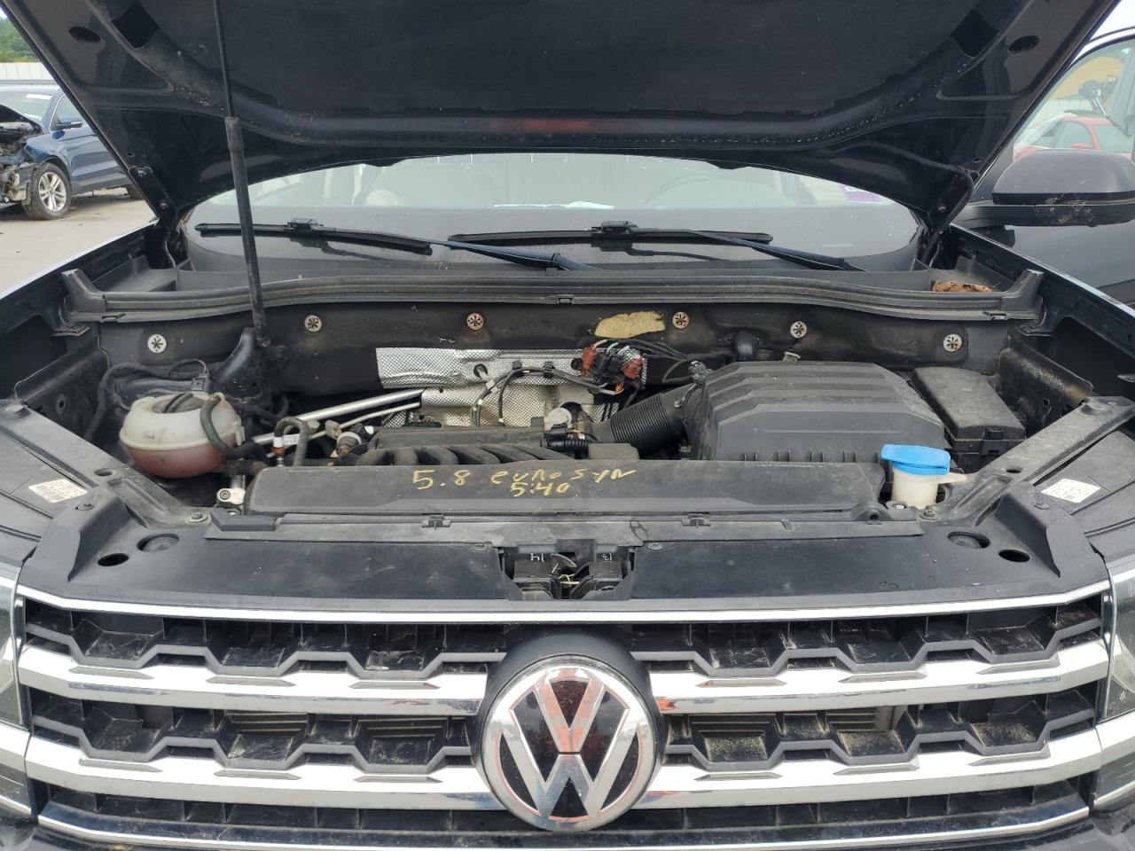 2018 Volkswagen Atlas Sel Premium VIN: 1V2NR2CA0JC501884 Lot: 64028255