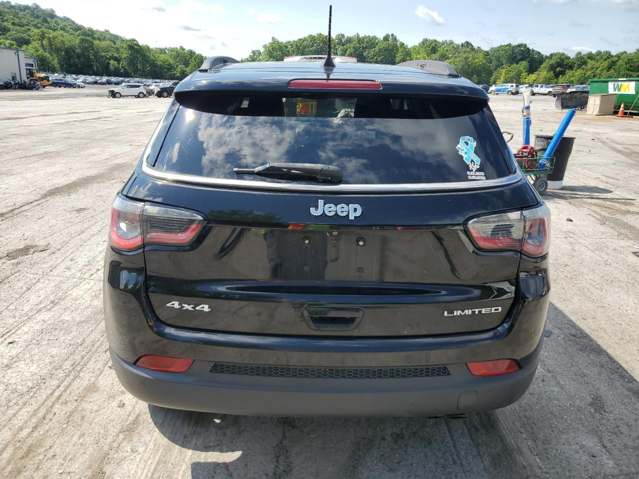2018 Jeep Compass Limited VIN: 3C4NJDCBXJT458091 Lot: 64949315