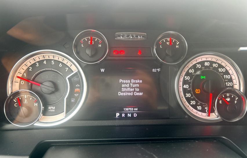 Pickups RAM 1500 2013 Biały