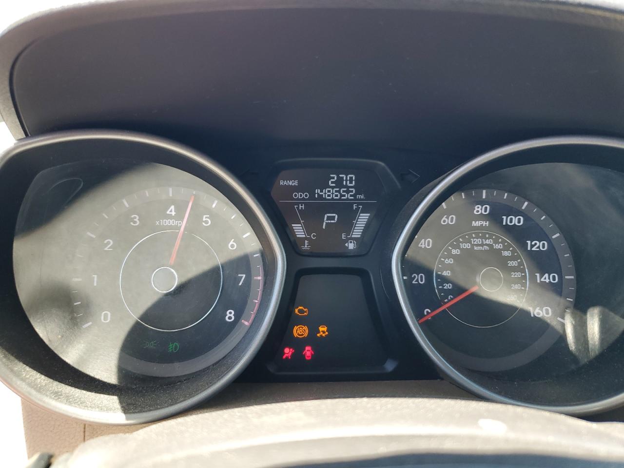2013 Hyundai Elantra Gls VIN: 5NPDH4AEXDH240645 Lot: 62789575