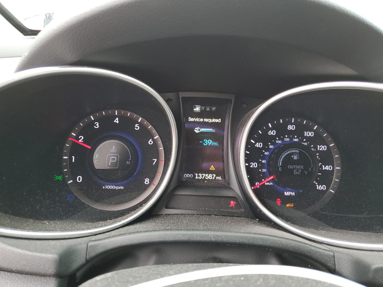 2014 Hyundai Santa Fe Sport VIN: 5XYZUDLA9EG125703 Lot: 65232055