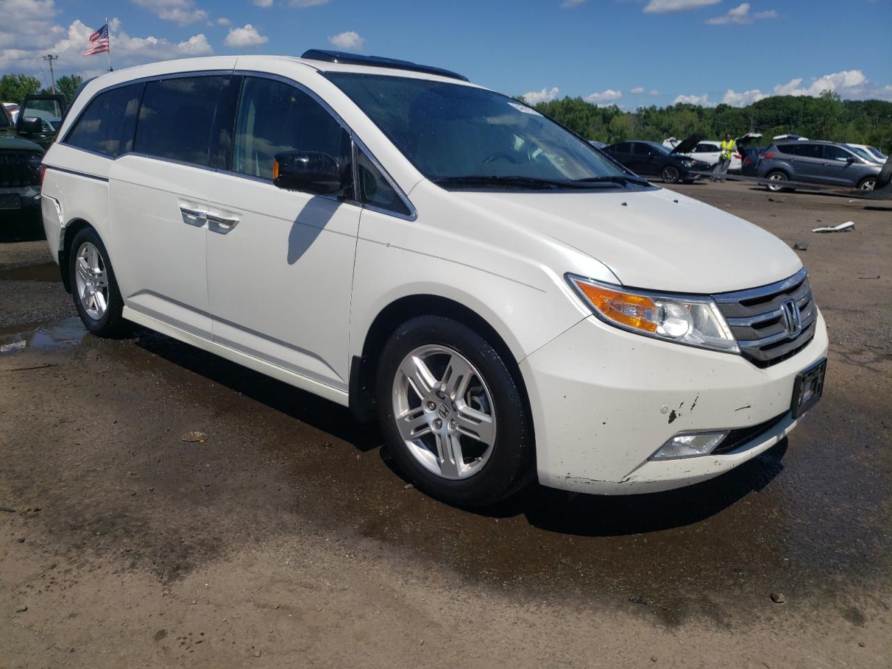 2012 Honda Odyssey Touring VIN: 5FNRL5H96CB080845 Lot: 64601275