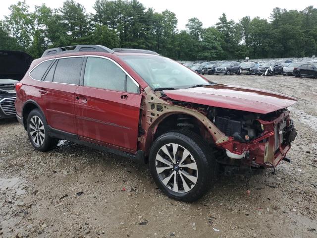  SUBARU OUTBACK 2016 Красный