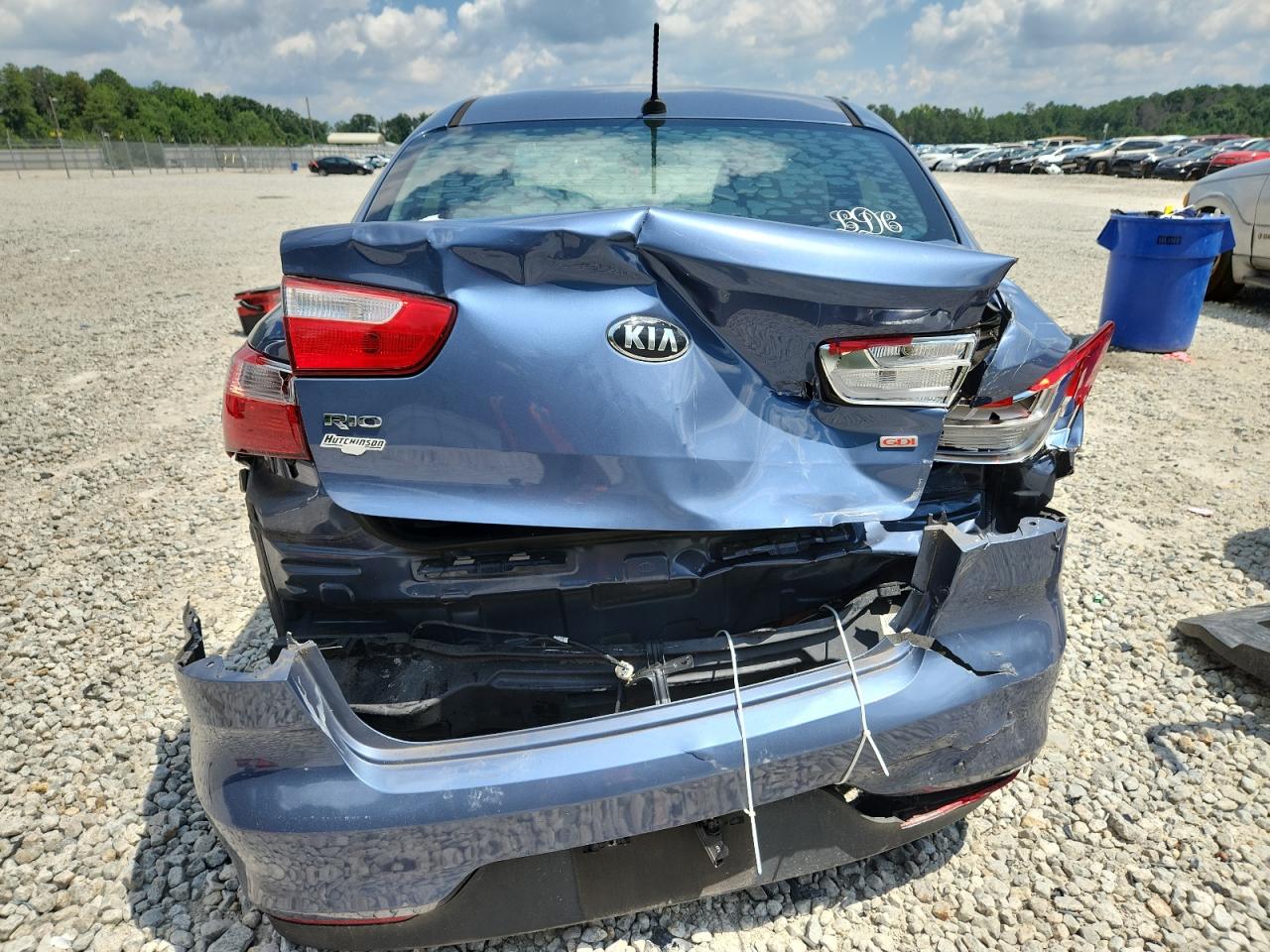 2016 Kia Rio Lx VIN: KNADM4A32G6600559 Lot: 64020915
