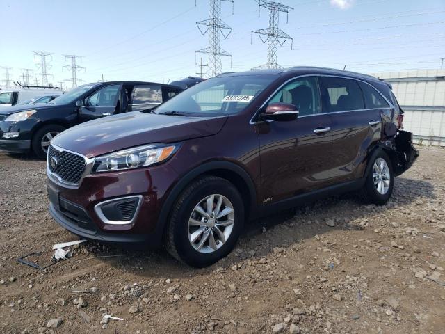  KIA SORENTO 2016 Бордовый