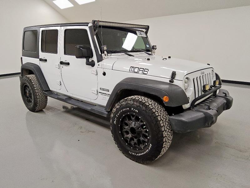  JEEP WRANGLER 2017 Белы