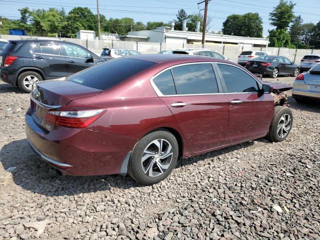 HONDA ACCORD 2017 Бургунді
