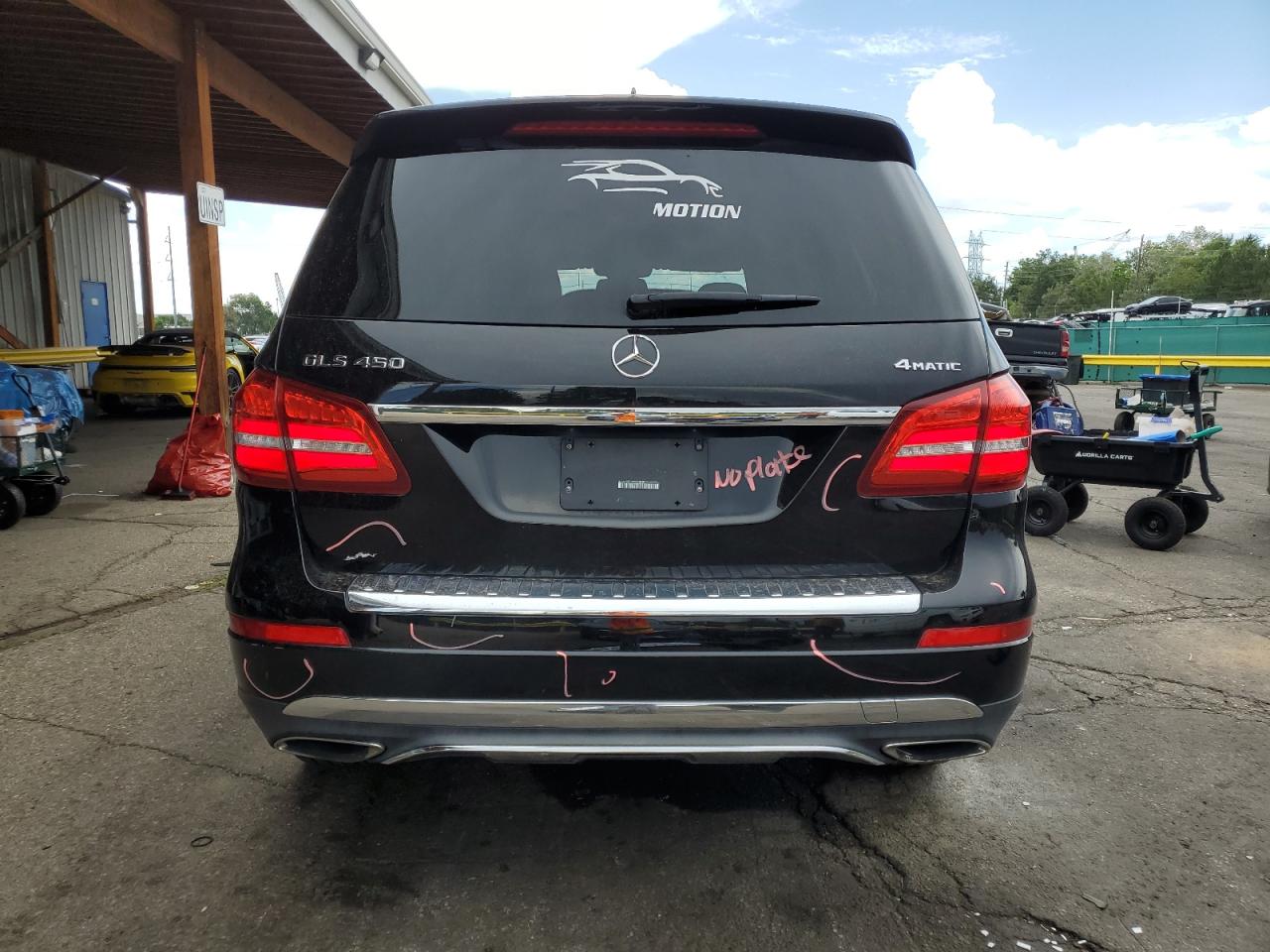 2019 Mercedes-Benz Gls 450 4Matic VIN: 4JGDF6EE8KB329040 Lot: 64621325