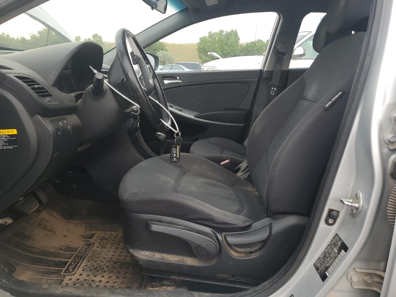 2012 Hyundai Accent Gls VIN: KMHCU5AE4CU053236 Lot: 65295495