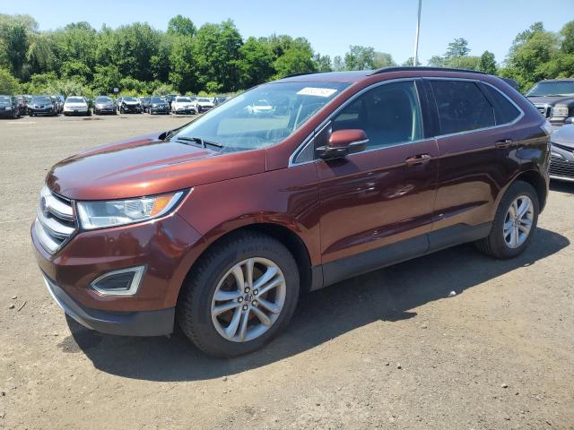 Parquets FORD EDGE 2015 Bordowy