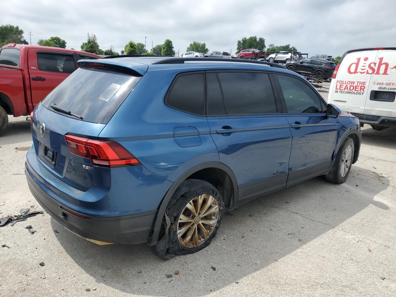 2018 Volkswagen Tiguan S VIN: 3VV1B7AX6JM084103 Lot: 65433355