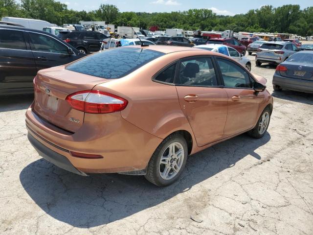  FORD FIESTA 2017 Pomarańczowy